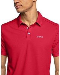 rotes Polohemd von Odlo