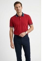rotes Polohemd von Olymp