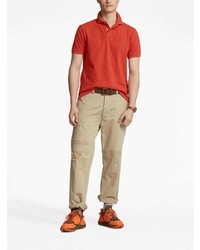 rotes Polohemd von Polo Ralph Lauren