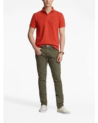 rotes Polohemd von Polo Ralph Lauren