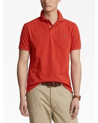 rotes Polohemd von Polo Ralph Lauren