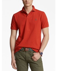 rotes Polohemd von Polo Ralph Lauren