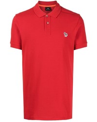 rotes Polohemd von PS Paul Smith