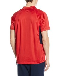 rotes Polohemd von Sergio Tacchini