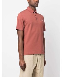 rotes Polohemd von Zegna