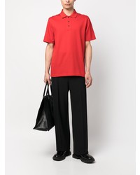 rotes Polohemd von Ferragamo