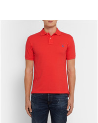 rotes Polohemd von Polo Ralph Lauren