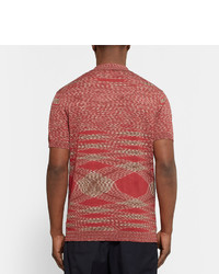 rotes Polohemd von Missoni