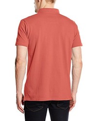 rotes Polohemd von Tom Tailor Denim