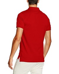 rotes Polohemd von Tommy Hilfiger