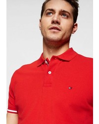 rotes Polohemd von Tommy Hilfiger