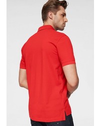 rotes Polohemd von Tommy Hilfiger