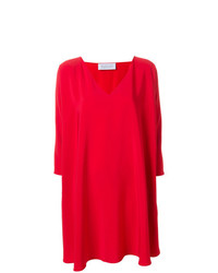 rotes schwingendes Kleid von Gianluca Capannolo