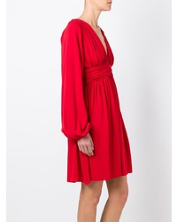 rotes schwingendes Kleid von Giambattista Valli