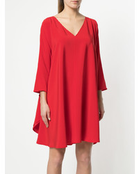 rotes schwingendes Kleid von Gianluca Capannolo