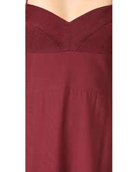 rotes Seide Ballkleid von Narciso Rodriguez