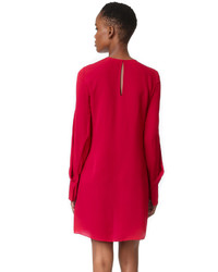 rotes Seidekleid von 3.1 Phillip Lim