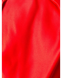 rotes Seidekleid von Talbot Runhof