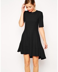 rotes Skaterkleid von Asos