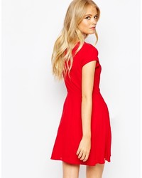 rotes Skaterkleid von Love