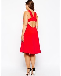 rotes Skaterkleid von Truly You