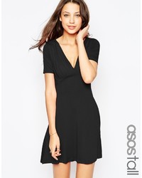 rotes Skaterkleid von Asos