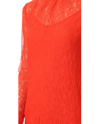 rotes Spitzekleid von MCQ