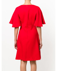 rotes Spitzekleid von Giambattista Valli