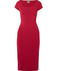 rotes Strick figurbetontes Kleid von SOLACE London