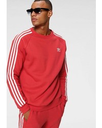 rotes Sweatshirt von adidas Originals