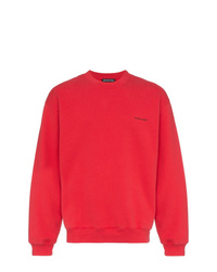 rotes Sweatshirt von Balenciaga