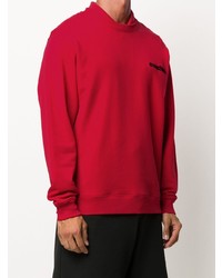 rotes Sweatshirt von Moschino