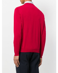 rotes Sweatshirt von Eleventy