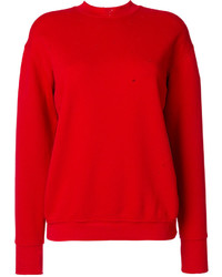 rotes Sweatshirt von Helmut Lang