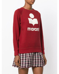 rotes Sweatshirt von Etoile Isabel Marant