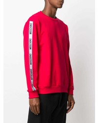 rotes Sweatshirt von Moschino