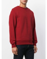 rotes Sweatshirt von Calvin Klein Jeans