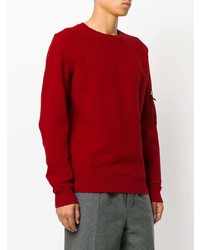 rotes Sweatshirt von Tim Coppens