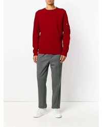 rotes Sweatshirt von Tim Coppens