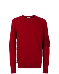 rotes Sweatshirt von Tim Coppens