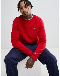 rotes Sweatshirt von Tommy Jeans