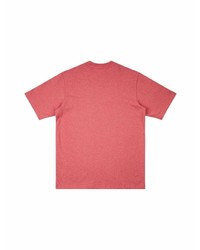 rotes T-Shirt mit einem Rundhalsausschnitt von Supreme