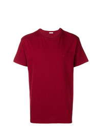 rotes T-Shirt mit einem Rundhalsausschnitt von Closed