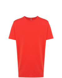 rotes T-Shirt mit einem Rundhalsausschnitt von Engineered For Motion