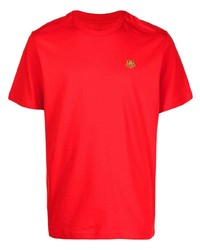 rotes T-Shirt mit einem Rundhalsausschnitt von Kenzo