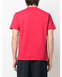rotes T-Shirt mit einem Rundhalsausschnitt von Carhartt WIP