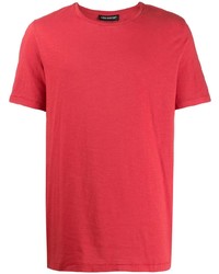 rotes T-Shirt mit einem Rundhalsausschnitt von Neil Barrett