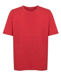 rotes T-Shirt mit einem Rundhalsausschnitt von OSKLEN