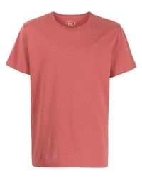 rotes T-Shirt mit einem Rundhalsausschnitt von Ralph Lauren RRL