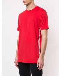 rotes T-Shirt mit einem Rundhalsausschnitt von Blackbarrett